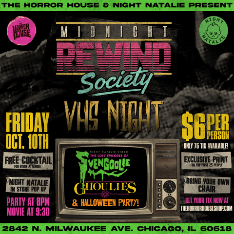 .......THE MIDNIGHT REWIND SOCIETY PRESENTS: GHOULIES