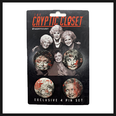 Ghoulish Girls Pin Set