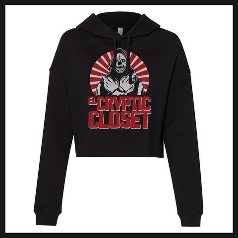 Ladies Cropped Hoodie- El Cryptic Closet